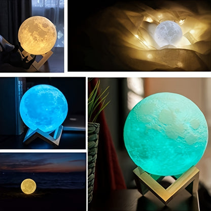 LunarGlow 3D Moon Lamp