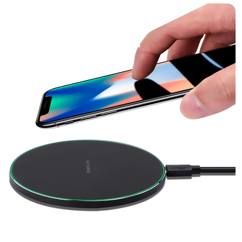 Fast Wireless Charger – 15W Ultra-Thin Charging Pad