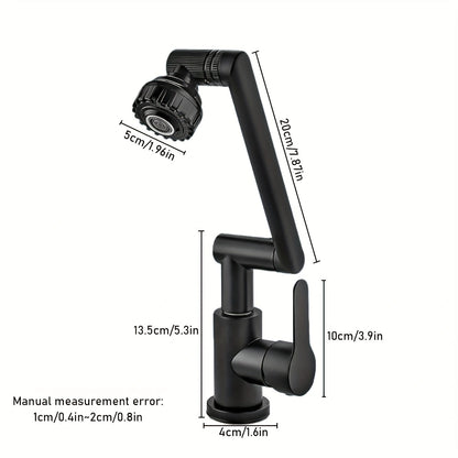 AquaSwivel Pro – Matte Swivel Faucet for Kitchen and Bathroom with 1080° Rotation and Modern Design!