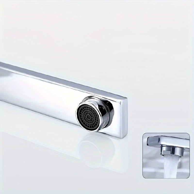 AquaHarvest Pro – Rotatable Faucet for Vegetable Sinks with Modern Design and Hot & Cold Water Control!