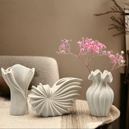 Boho Ceramic Vase – Elevate Your Home with Handcrafted Elegance