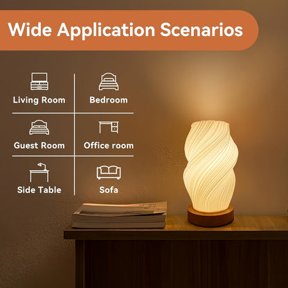 Dimmable Bedside Lamp – Elegant Lighting for Small Spaces