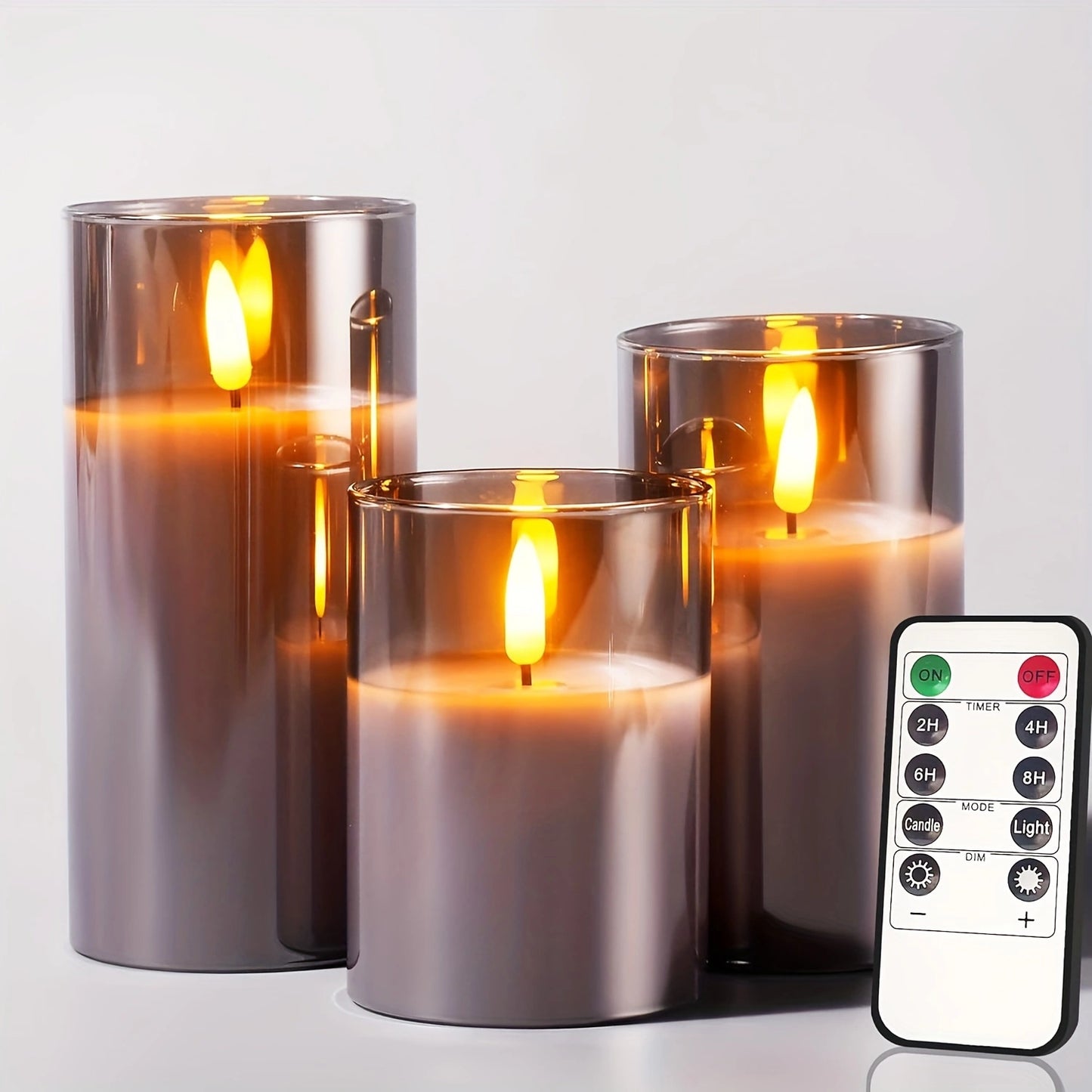 Remote Control LED Electronic Candles – Romantic Decoration for Weddings, Parties, and Special Moments!