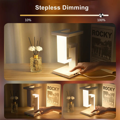 Premium Ambiance Wireless Table Lamp – Modern & Rechargeable