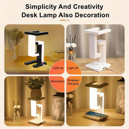 Premium Ambiance Wireless Table Lamp – Modern & Rechargeable
