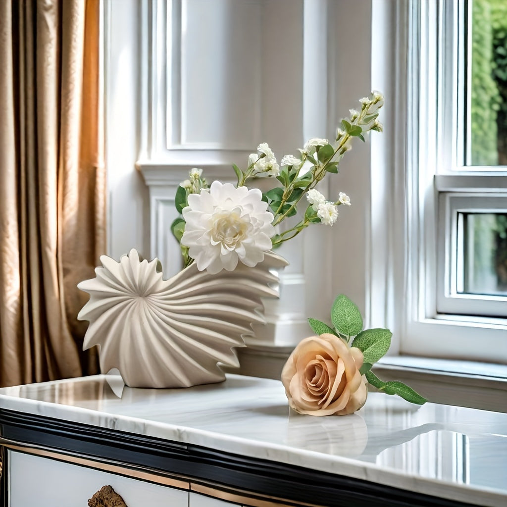 Boho Ceramic Vase – Elevate Your Home with Handcrafted Elegance