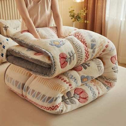 Bohemian Style Thick Winter Comforter – Comfort, Style, and Warmth for Your Bedroom or Hotel!