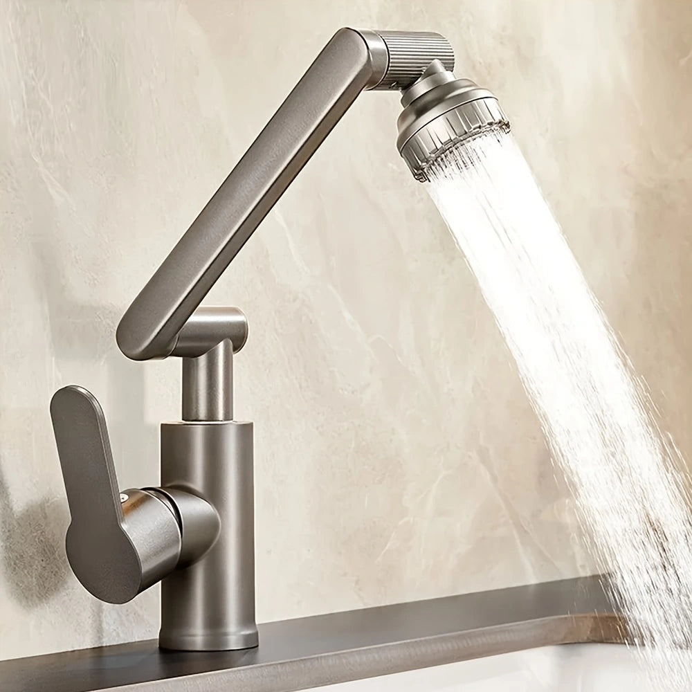 AquaSwivel Pro – Matte Swivel Faucet for Kitchen and Bathroom with 1080° Rotation and Modern Design!