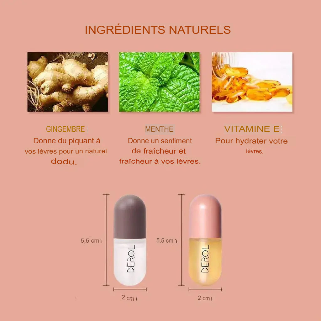 HydraKiss™ Kit Repulpant Lèvres – Des Lèvres Pulpeuses, Hydratées et Irrésistibles en 3 Minutes