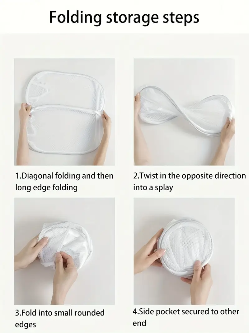 Foldable Pop-Up Laundry Basket with Handles – Large Capacity and Casual Style for Organization!