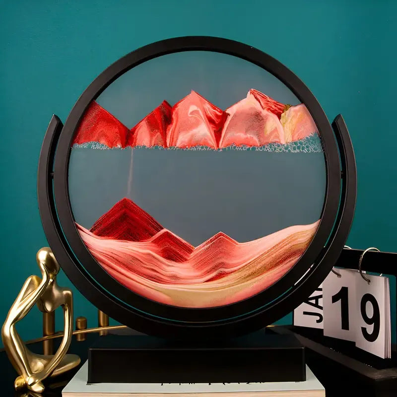 Hypnotic 3D Sand Art