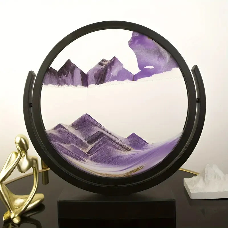 Hypnotic 3D Sand Art